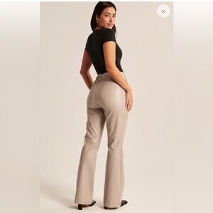 Abercrombie & Fitch Tan Flare Pants